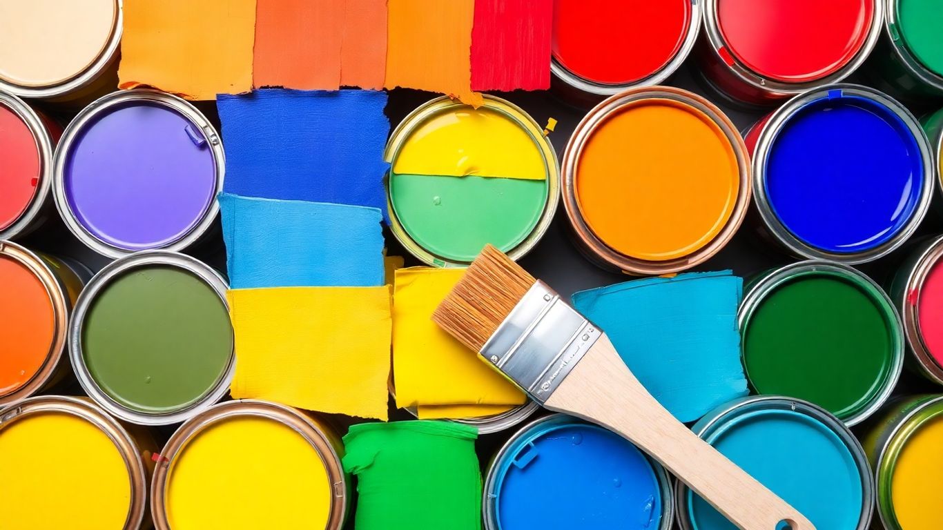 Comércio de Tintas: Encontre as Melhores Marcas e Cores para Seu Projeto
