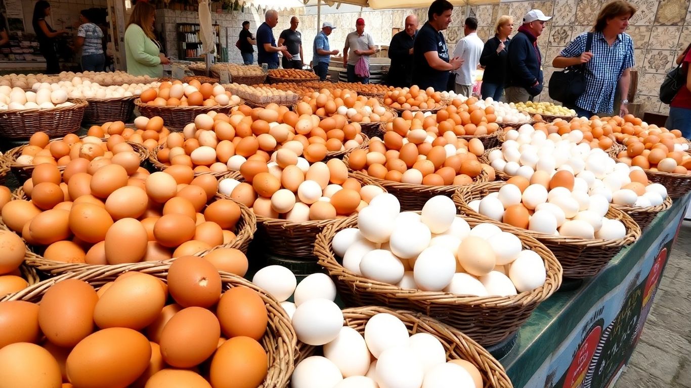Comércio de ovos em Portugal: tendências, desafios e oportunidades para 2025